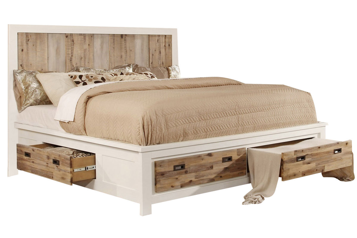 Western King Bed with Storage at Gardner White Western King Bed with Storage at Gardner White