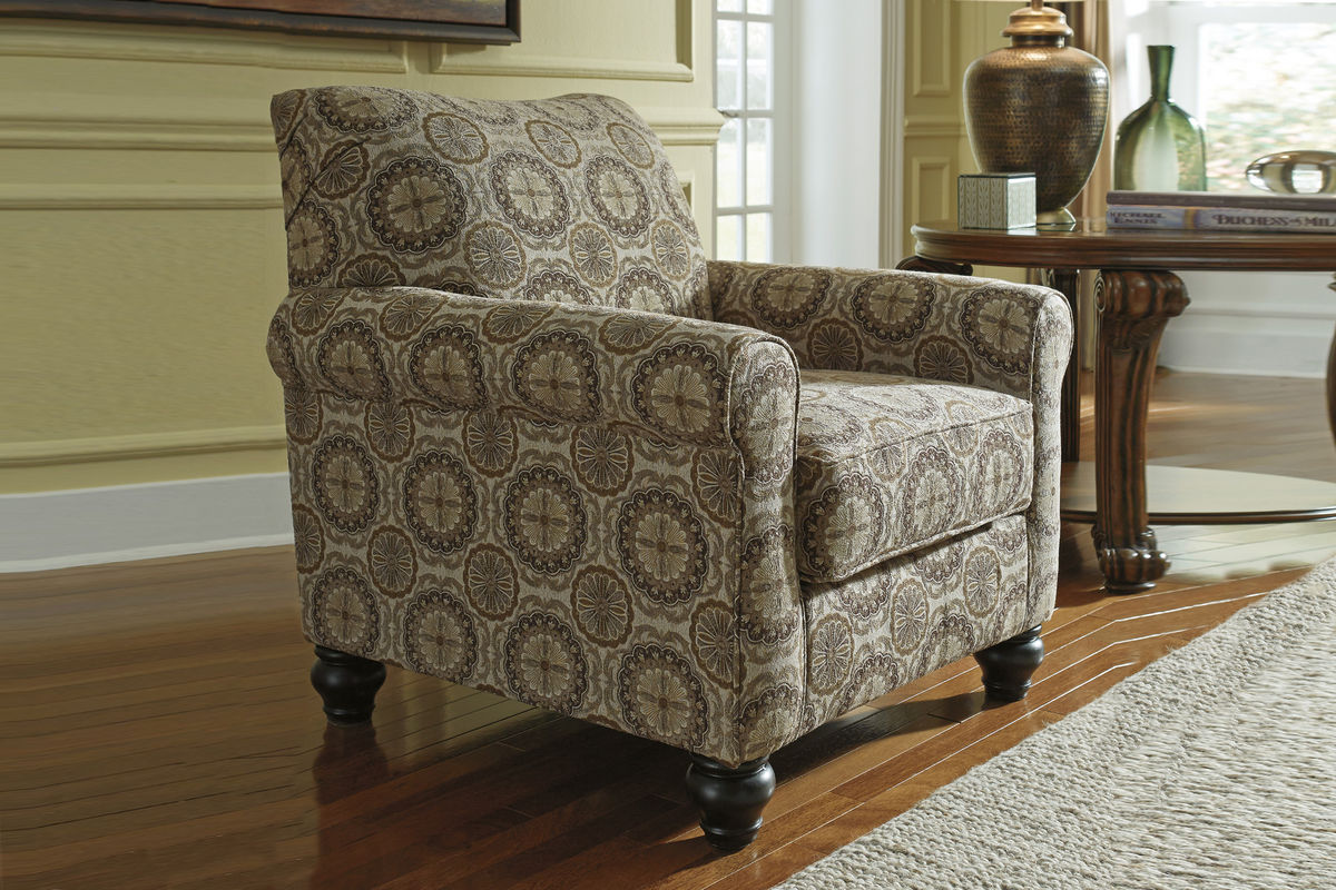 Breville Burlap Accent Chair at GardnerWhite
