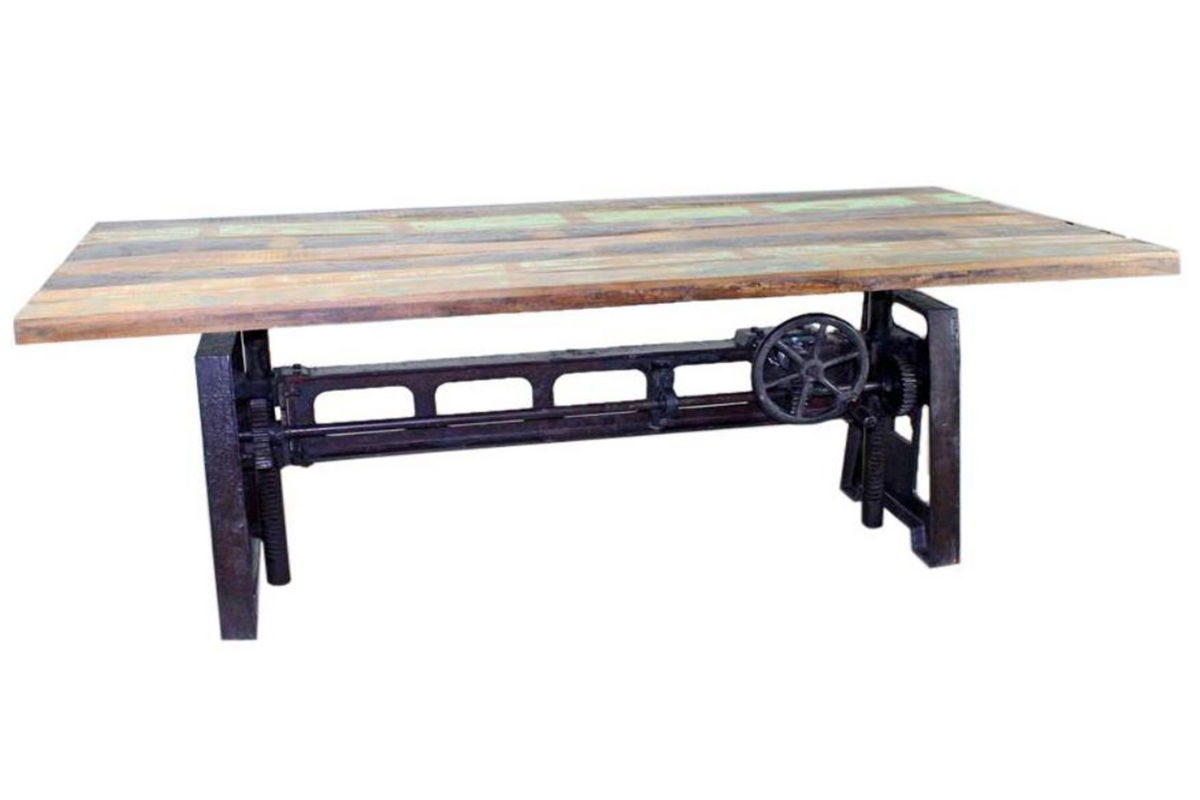 Urban Adjustable Table Top with Base at GardnerWhite