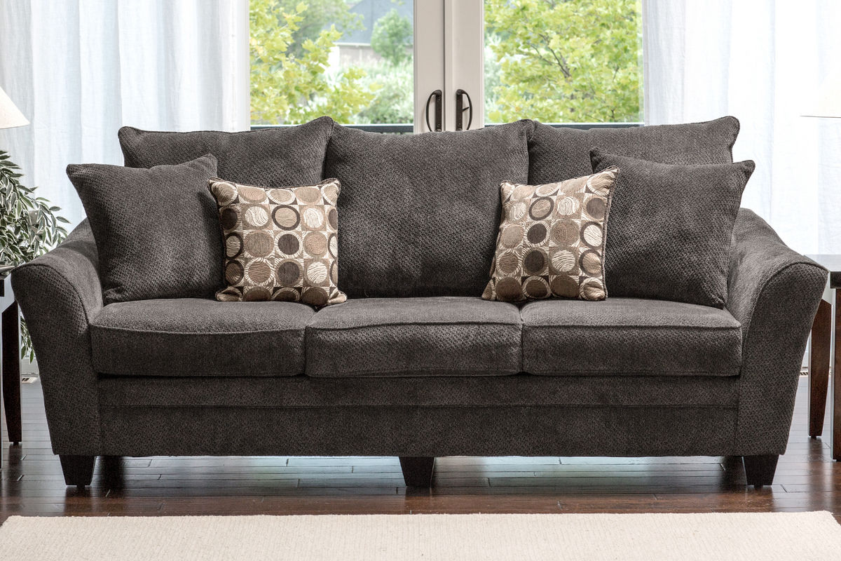 Icerink Chenille Sofa at GardnerWhite