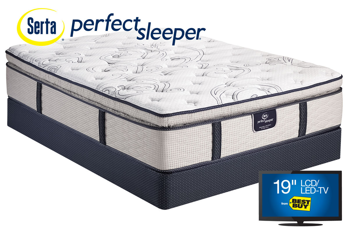 serta perfect sleeper goldsmith king size soft mattress