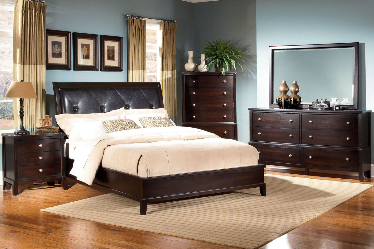 Unique 5 Piece Queen Bedroom Set