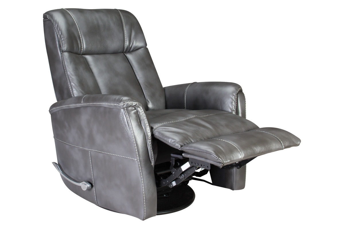 Bolero Slate Recliner at GardnerWhite