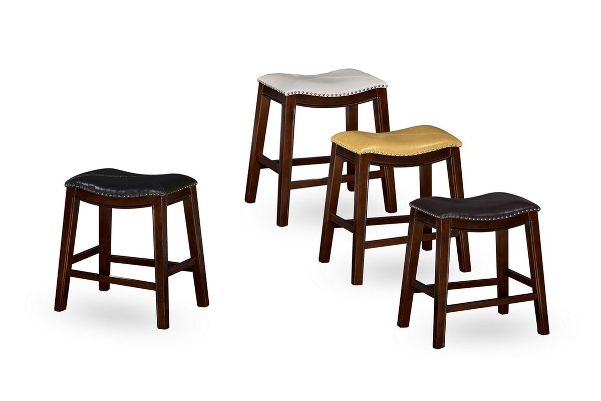 24" Cream Stool at GardnerWhite