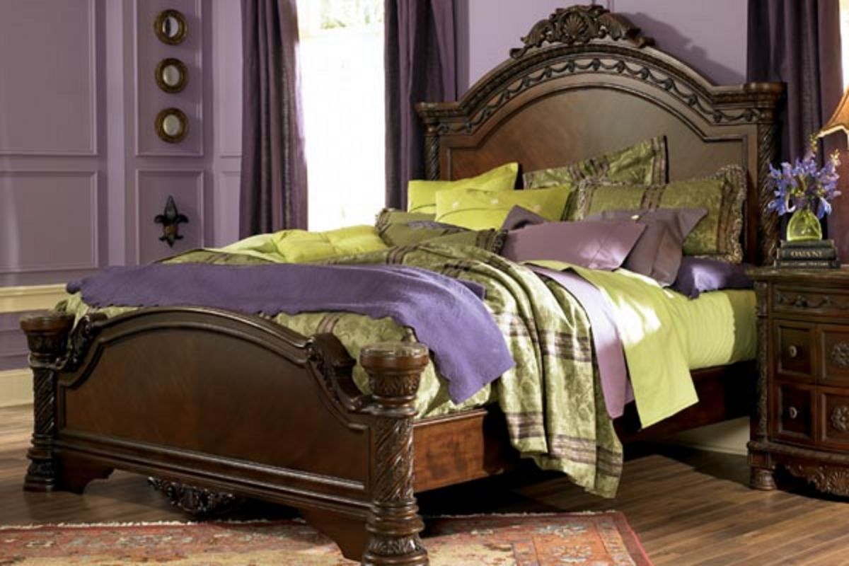 North Shore King Panel Bed at GardnerWhite