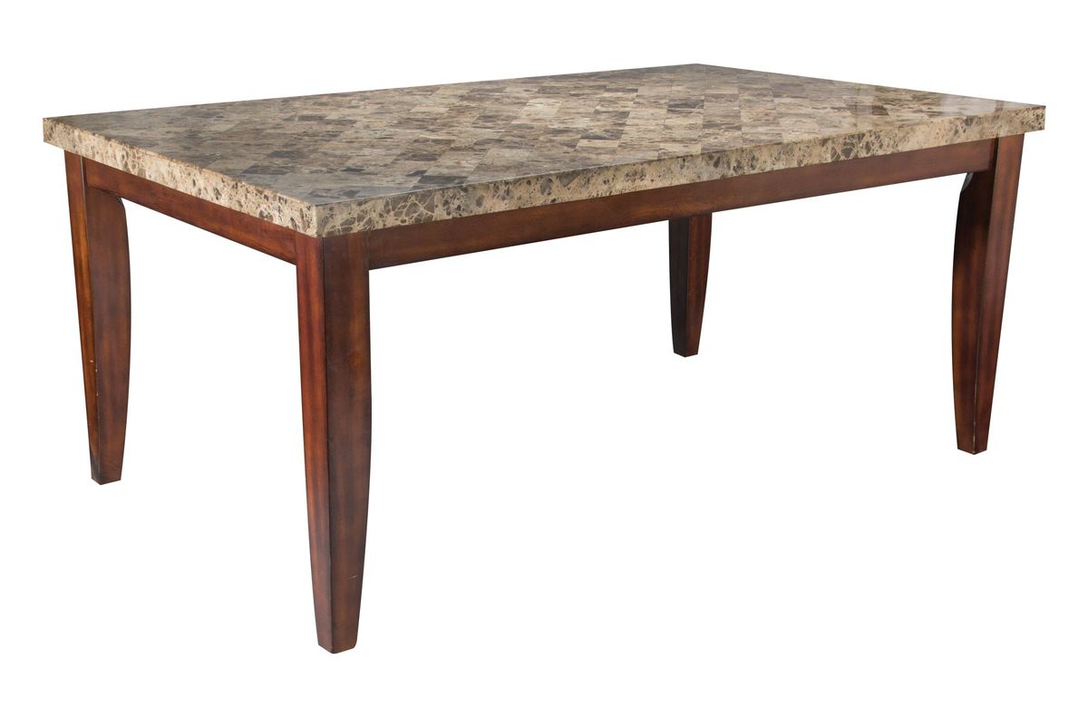 Montibello Marble Conventional Dining Table at GardnerWhite