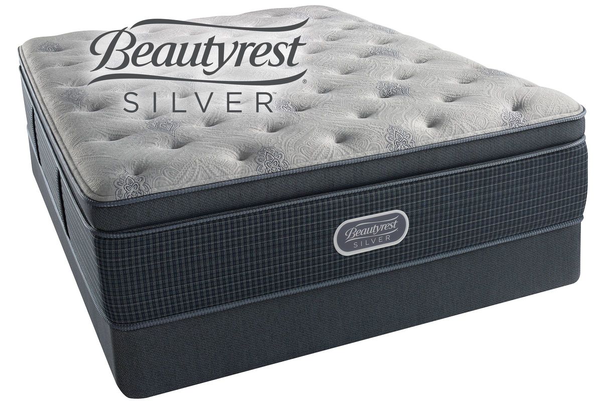 beautyrest silver florence luxury firm pillowtop king mattress