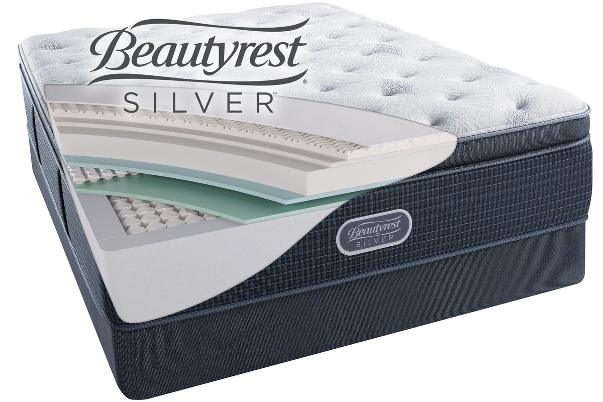Beautyrest® Silver™ Charcoal Coast™ Luxury Firm Pillow Top King Mattress