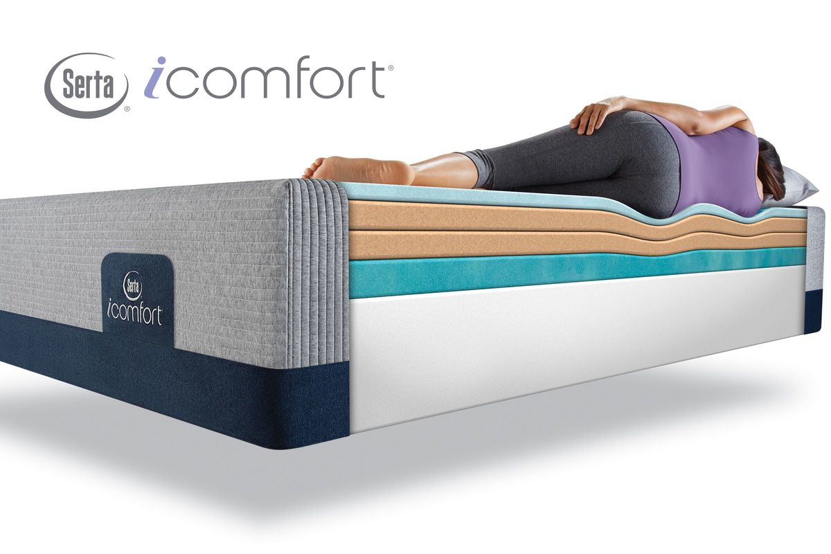 Serta® BlueMax 1000 Plush King Mattress at GardnerWhite