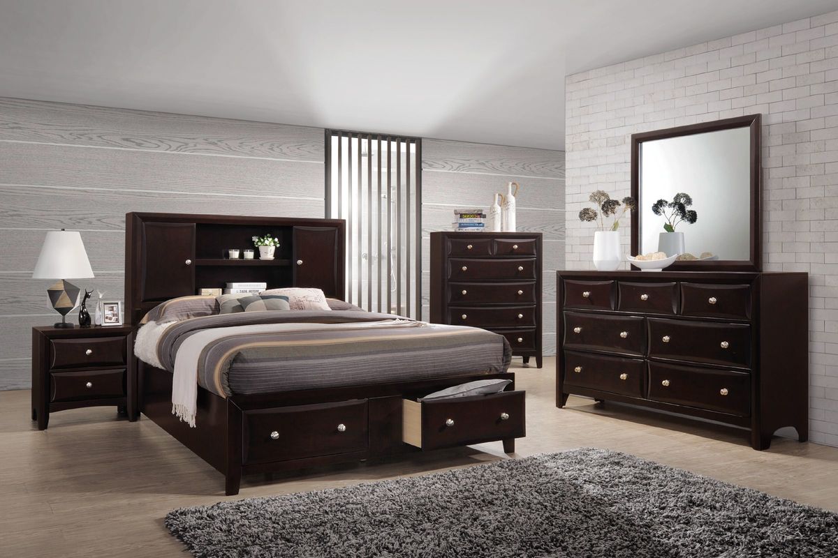 Solitude 5-Piece King Bedroom Set at Gardner-White